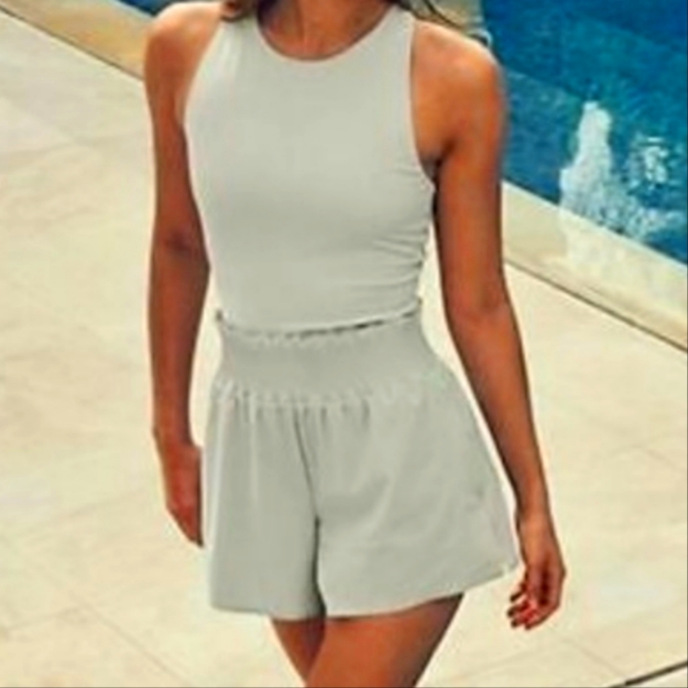 Athleta Cosmic Flutter Romper